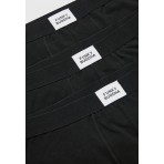 Funky Buddha Ανδρικά Εσώρουχα Μπόξερ 3 Μαύρα Τεμάχια