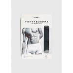 Funky Buddha Ανδρικά Εσώρουχα Μπόξερ 3 Μαύρα Τεμάχια