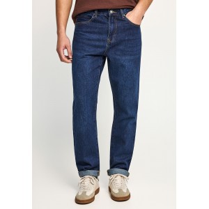 Funky Buddha Cotton Straight Fit Παντελόνι Τζιν Ανδρικό (FBM013-082-02-DK-BLUE)