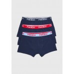 Funky Buddha Ανδρικά Εσώρουχα Μπόξερ Μπλε Σκούρο 3 Τεμάχια