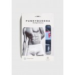 Funky Buddha Ανδρικά Εσώρουχα Μπόξερ Μπλε Σκούρο 3 Τεμάχια