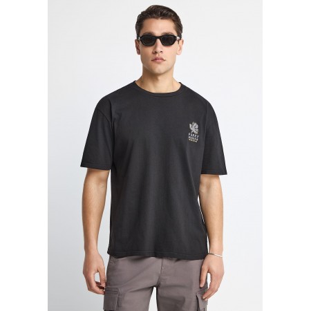 Funky Buddha Ανδρικό Κοντομάνικο T-Shirt Μαύρο, Διάφορα Χρώματα