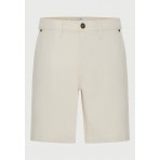 Funky Buddha Ανδρική Βερμούδα Τζιν Εκρού