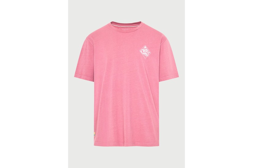 Funky Buddha Ανδρικό Κοντομάνικο T-Shirt Μωβ