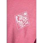 Funky Buddha Ανδρικό Κοντομάνικο T-Shirt Μωβ