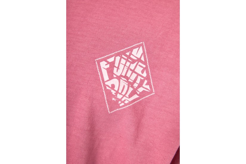 Funky Buddha Ανδρικό Κοντομάνικο T-Shirt Μωβ