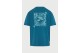 Funky Buddha Ανδρικό Κοντομάνικο T-Shirt Πετρόλ