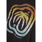 Funky Buddha Ανδρικό Κοντομάνικο T-Shirt Ανθρακί
