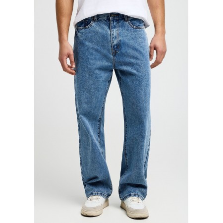 Funky Buddha Ανδρικό Baggy Παντελόνι Τζιν Μπλε