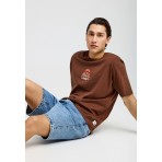 Funky Buddha Ανδρική Βερμούδα Τζιν Γαλάζια