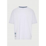 Funky Buddha Ανδρικό Κοντομάνικο T-Shirt Λιλά