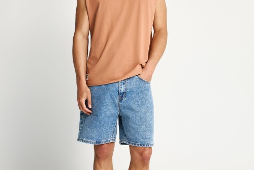 Funky Buddha Print On The Back Μπλούζα Αμάνικη (FBM013-096-04-MOCHA-MOUSSE)
