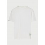Funky Buddha Ανδρικό Κοντομάνικο T-Shirt Λευκό