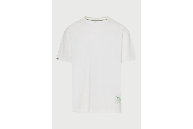 Funky Buddha Ανδρικό Κοντομάνικο T-Shirt Λευκό