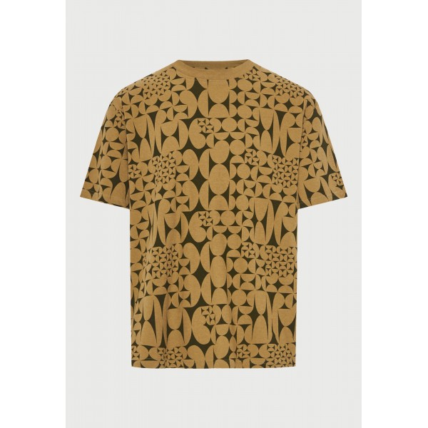 Funky Buddha Relaxed Fit With Pattern T-Shirt Ανδρικό (FBM013-301-04-GREEN-MOSS)