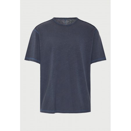 Funky Buddha The Essentials Ανδρικό Κοντομάνικο T-Shirt Γκρι Σκούρο