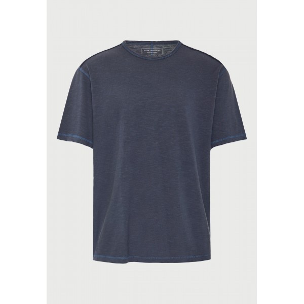 Funky Buddha Ανδρική Μπλούζα Κοντό Μανίκι Basic (FBM013-309-04-DK-GREY)