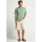 Funky Buddha The Essentials Ανδρικό Κοντομάνικο T-Shirt Πράσινο