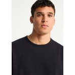 Funky Buddha Ανδρικό Κοντομάνικο T-Shirt Μαύρο