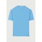 Funky Buddha Ανδρικό Κοντομάνικο T-Shirt Μπλε