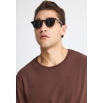 Funky Buddha Ανδρικό Κοντομάνικο T-Shirt Καφέ