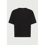 Funky Buddha The Essentials Ανδρικό Κοντομάνικο T-Shirt Μαύρο