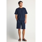 Funky Buddha The Essentials Ανδρικό Κοντομάνικο T-Shirt Μπλε
