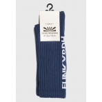 Funky Buddha Ανδρικές Ψηλές Κάλτσες Μπλε Σκούρο 1 Ζευγάρι