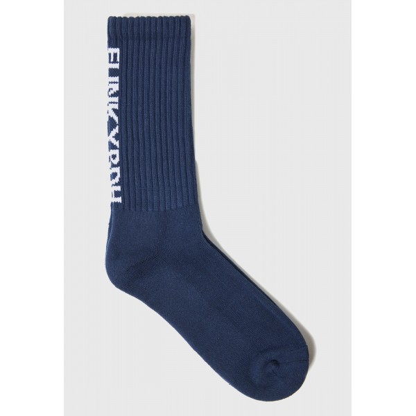 Funky Buddha Κάλτσες Ψηλές 1 Ζευγάρι (FBM013-315-10-MIDNIGHT-BLUE)