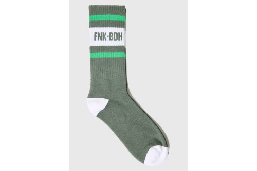 Funky Buddha Κάλτσες Ψηλές 1 Ζευγάρι (FBM013-316-10-BISTROT-GREEN)