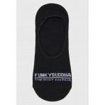 Funky Buddha Κάλτσες Κοντές 1 Ζευγάρι (FBM013-321-10-BLACK)
