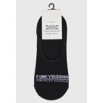 Funky Buddha Κάλτσες Κοντές 1 Ζευγάρι (FBM013-321-10-BLACK)