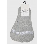 Funky Buddha Ανδρικές Κάλτσες (FBM013-321-10-GREY-MEL)