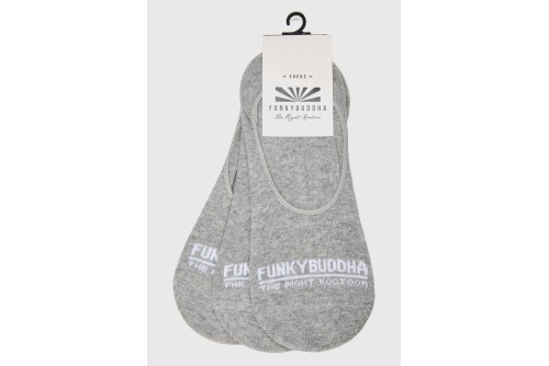 Funky Buddha Ανδρικές Κάλτσες (FBM013-321-10-GREY-MEL)