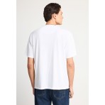 Funky Buddha The Essentials Ανδρικό Κοντομάνικο T-Shirt Λευκό
