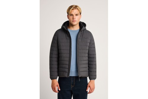 Funky Buddha Ανδρικό Casual Τζάκετ (FBM014-002-01-DK-GREY)