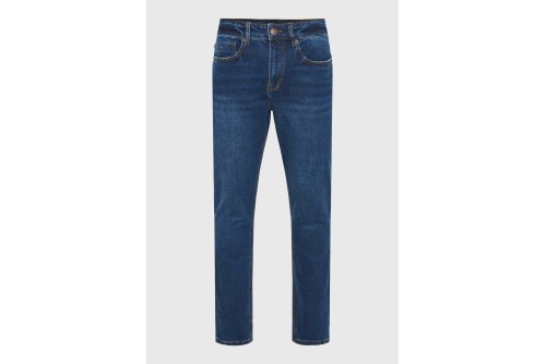 Funky Buddha Ανδρικό Τζιν Παντελόνι Tapered Fit (FBM014-072-02-MD-BLUE)