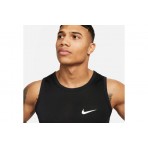 Nike Dri-FIT Legend Ανδρική Αμάνικη Μπλούζα Μαύρη