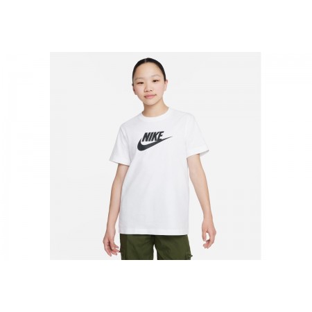 Nike Sportswear Παιδικό Κοντομάνικο T-Shirt Λευκό