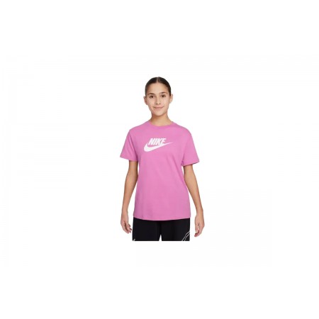 Nike Παιδικό Κοντομάνικο T-Shirt Ροζ (FD0928 620)