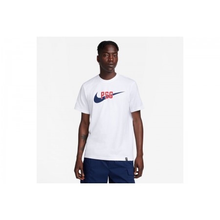 Nike Paris Saint-Germain Swoosh Ανδρικό Κοντομάμικο T-Shirt