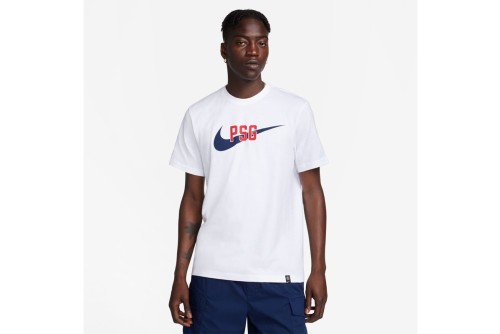 Nike Paris Saint-Germain Swoosh T-Shirt Ανδρικό (FD1040 100)