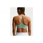 Nike Dri-FIT Indy Light Support Padded Adjustable Γυναικείο Αθλητικό Μπουστάκι Φυστικί