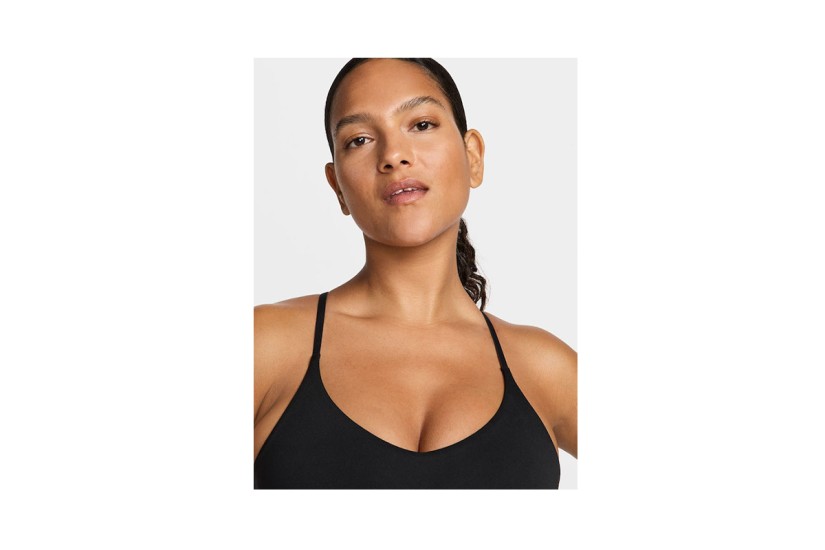 Nike Dri-FIT Indy Light Support Padded Adjustable Γυναικείο Αθλητικό Μπουστάκι Μαύρο