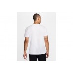 Nike Sportswear Club Ανδρικό Κοντομάνικο T-Shirt Λευκό