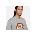 Nike Ανδρικό Κοντομάνικο T-Shirt Γκρι (FD1296 063)