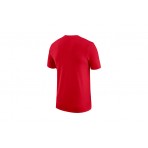 Jordan Ανδρικό Κοντομάνικο T-Shirt Κόκκινο (FD1460 657)