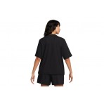 Nike Γυναικείο Κοντομάνικο T-Shirt Μαύρο (FD2531 010)