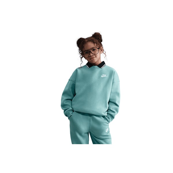 Nike Sportswear Club Fleece Μπλούζα Με Λαιμόκοψη (FD2923 017)