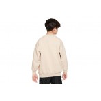 Nike Sportswear Club Fleece Παιδική Μακρυμάνικη Μπλούζα Μπεζ